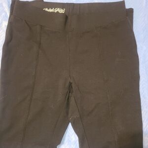 Solid black Ponte legging